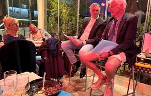 Pascal et Jacky repas chez Alex avril 24