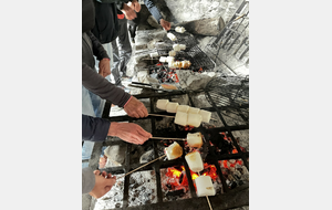 Chamallos grillésrando BBQ